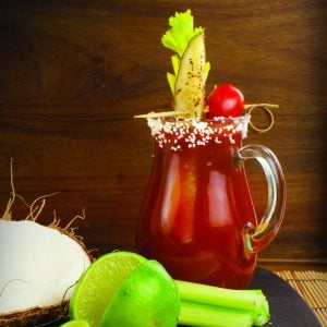 Great Wolf Lodge Bloody Mary drink for the Big Game