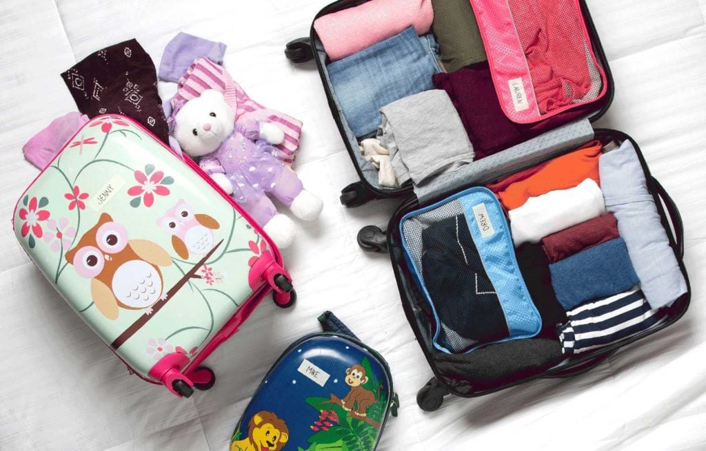 Packing List - Traveling with Kids