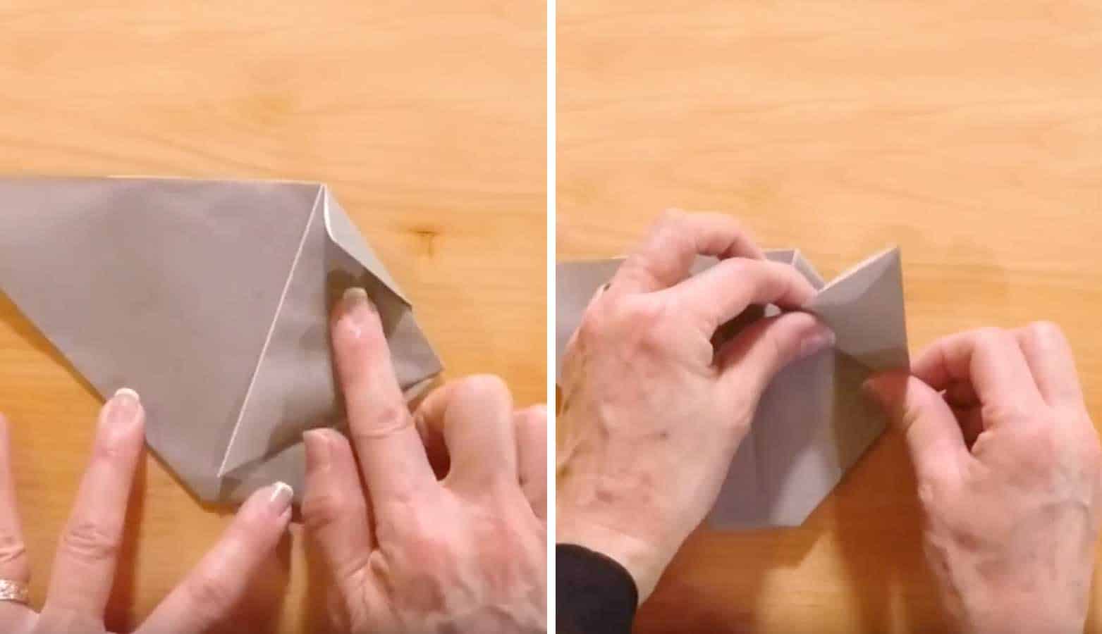 Easy Origami Animals Kids - How to Make a Wolf Face - Great Wolf Lodge