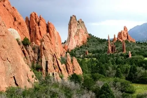 Red Rock formations at Colorado’s Garden of the Gods National State Park