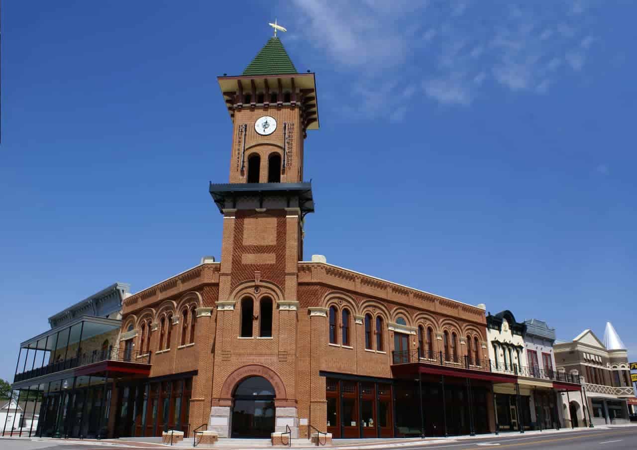 Grapevine Glockenspiel Clock Tower