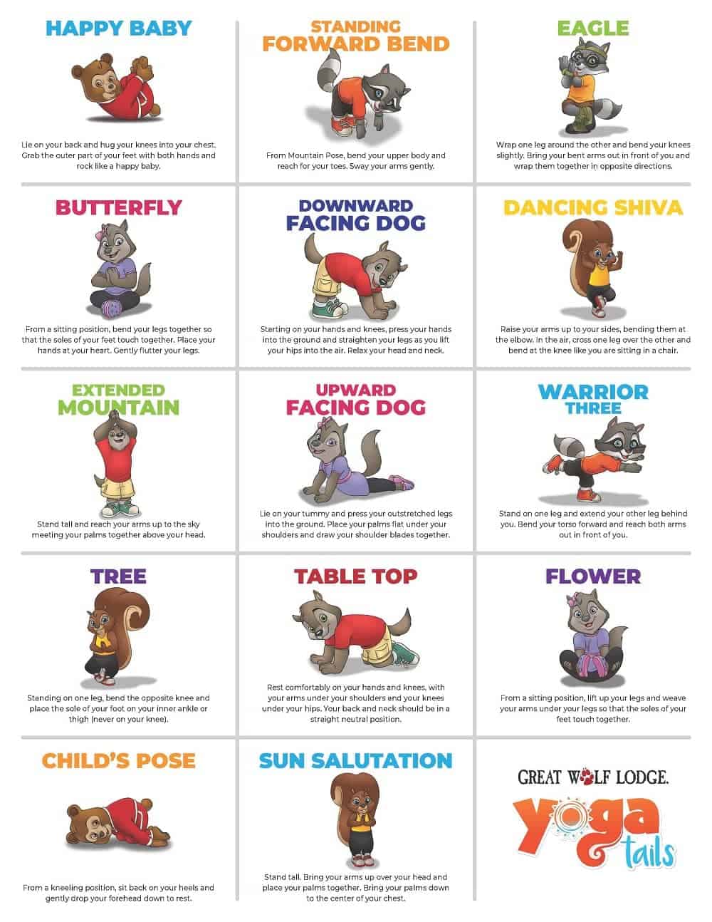 yoga poses for kids