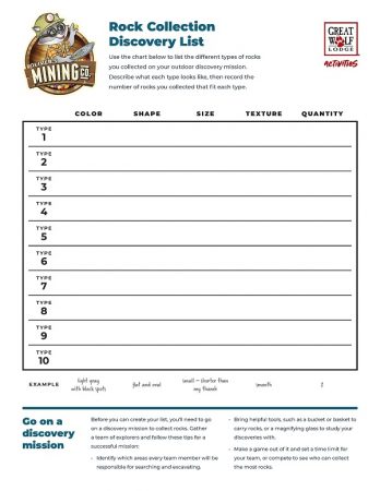 Fun Rock Activities for Kids - New Rock Collection Game