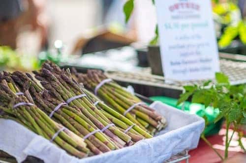 Fresh greens at the Kansas City Market