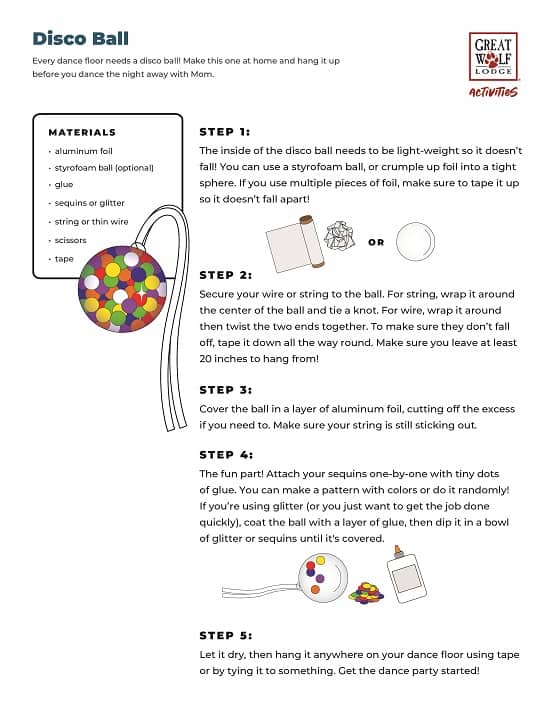 Activity-Sheet-DiscoBall