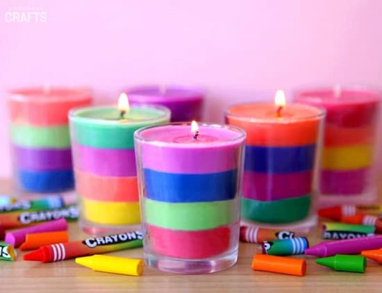 diy candles crafts