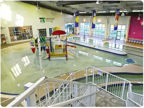 indoor water park and water playground