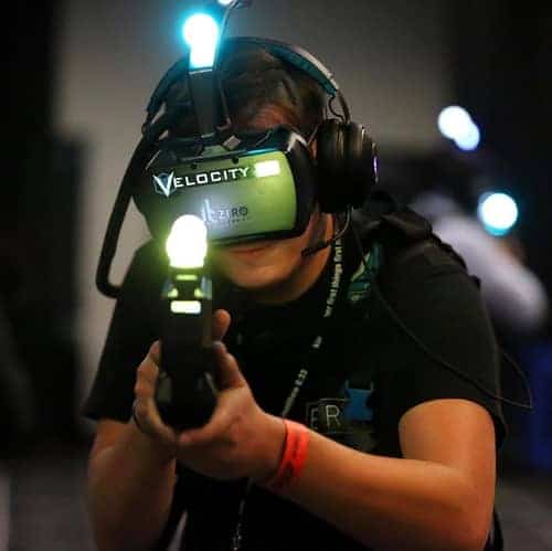 VR gamer