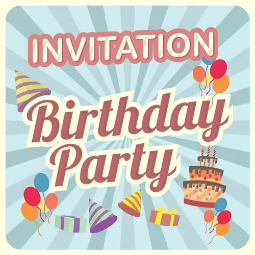 camping birthday party invitations for guests