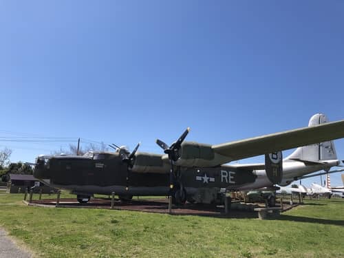 see old war planes at the castle air museum