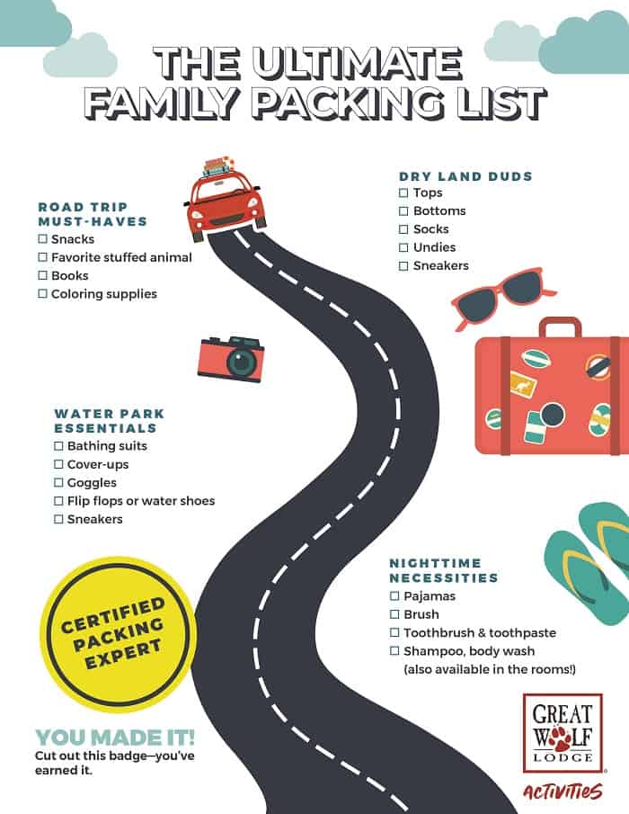 packing list