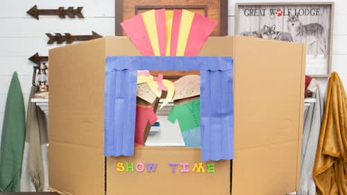 How to make a puppet theatre