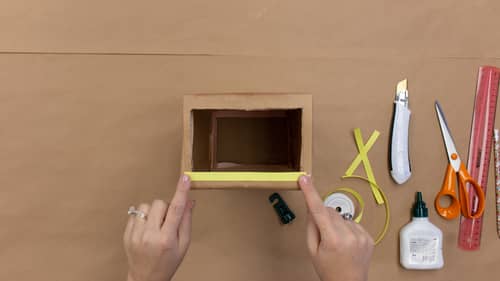 cardboard foosball table