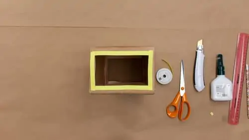 how to make a cardboard foosball table