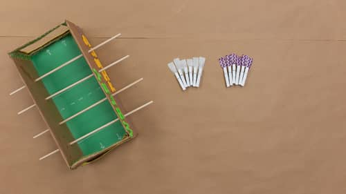 cardboard football table