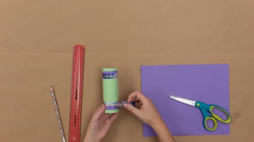 how to make a kaleidoscope from cardboard