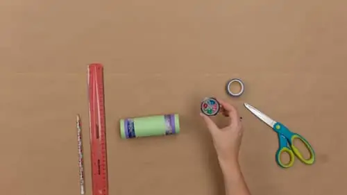 how to make a paper kaleidoscope