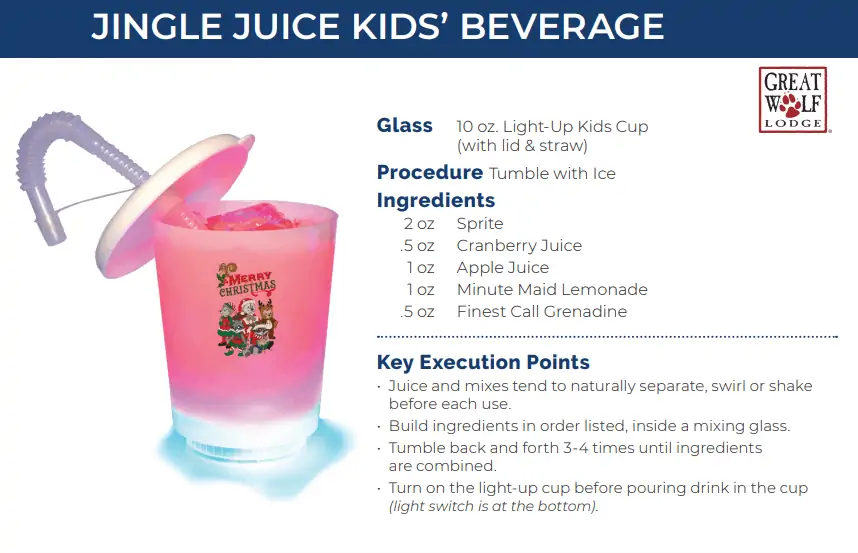 kidsmocktail - From the Lodge: Make Your Own Mocktail!