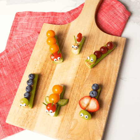 Make Your Own Fruit & Veggie Bug Snacks!