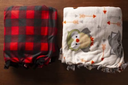 Make a No-Sew Blanket in 3 Simple Steps!