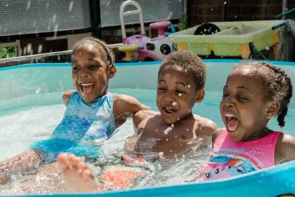 kiddie pool - Water Party Birthday Games for Kids
