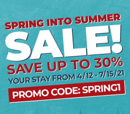 great wolf lodge spring into summer sale
