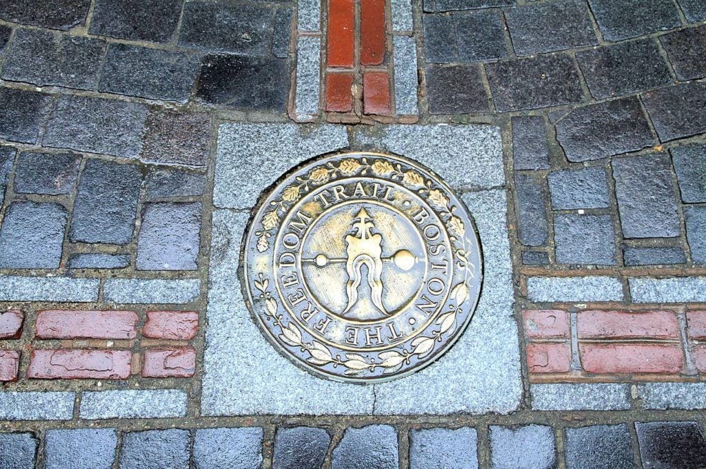 Freedom Trail in Boston