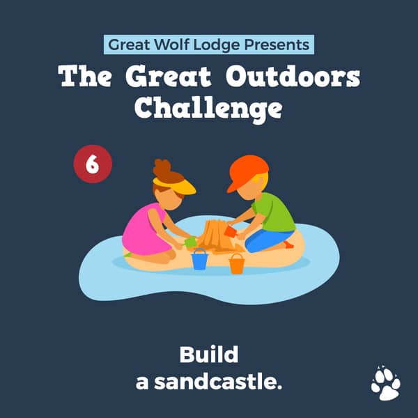 sandcastle 1 - 10 Great Outdoor Challenges to Enjoy This Summer!