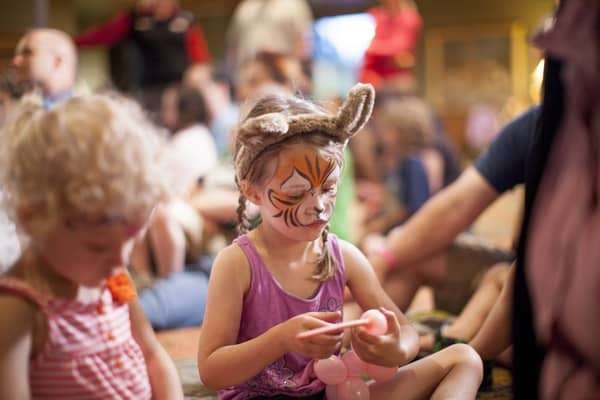 Birthday party face painting 