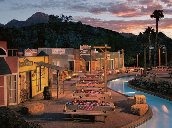 This massive resort is perfect for hosting big events and parties