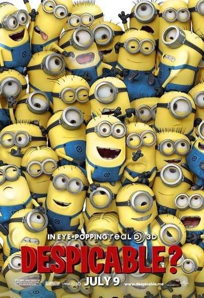 Despicable is a 3D animated film