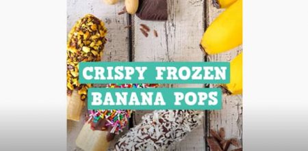 Make Your Own Crispy Frozen Banana Pops