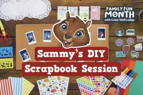Make a Scrapbook with Sammy!