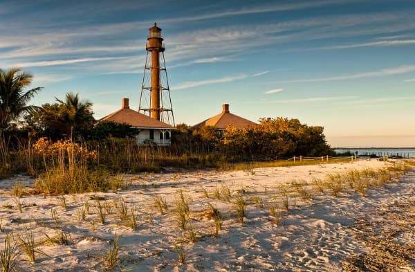 Sanibel Island is a great spring break trip destination