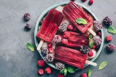 berry popsicle