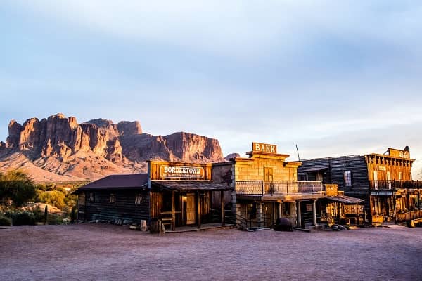 Deserted Mining Town