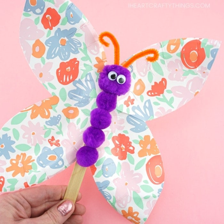 Easy Butterfly craft for kids - The Inspiration Board