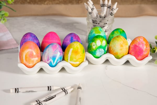 DIY Tie-Die Eggs