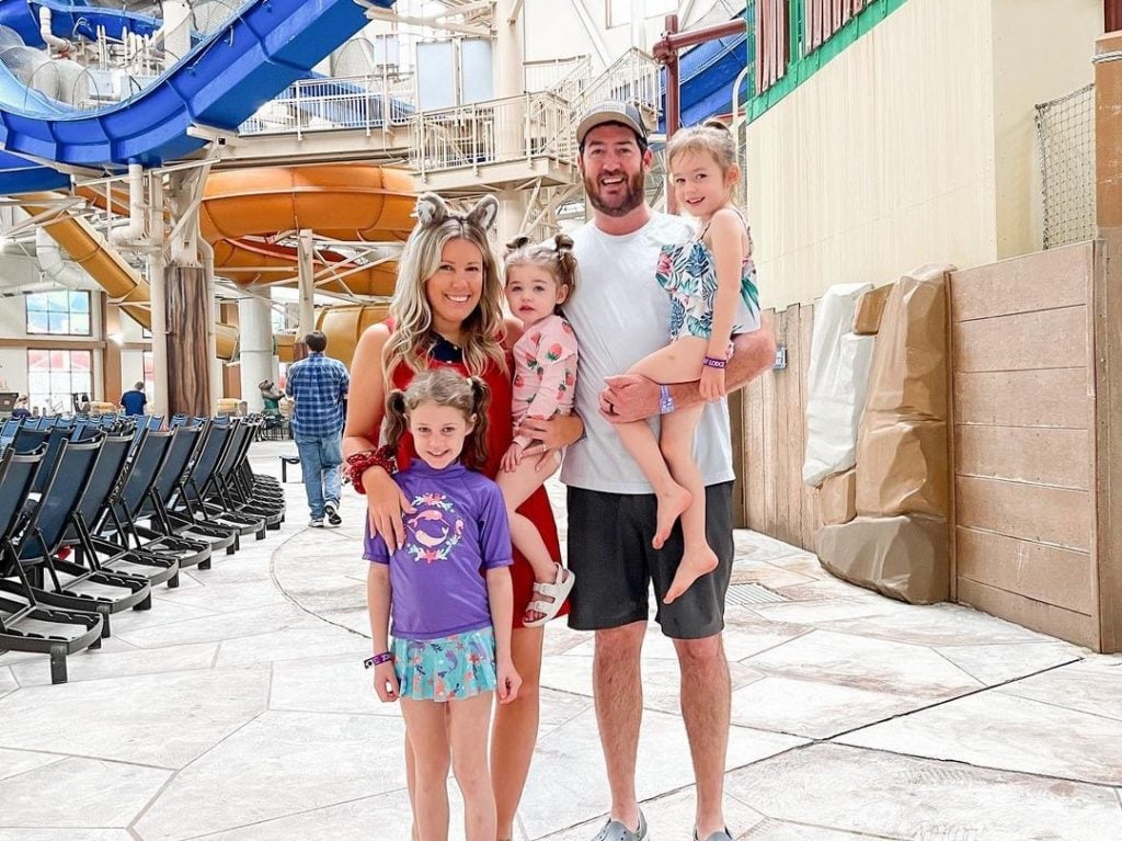 Family at Great Wolf Lodge