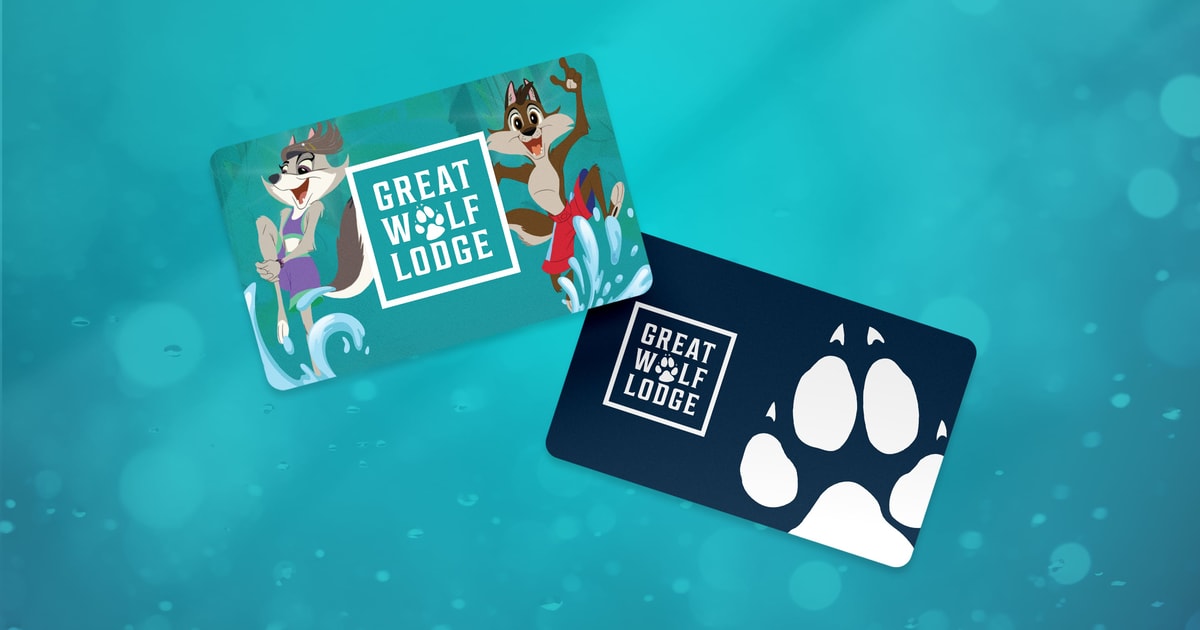 Gift Cards & E-Certificates | Great Wolf Lodge Baltimore