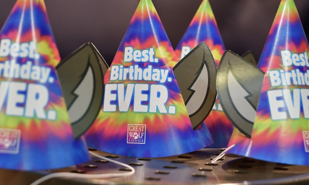 birthday party set up