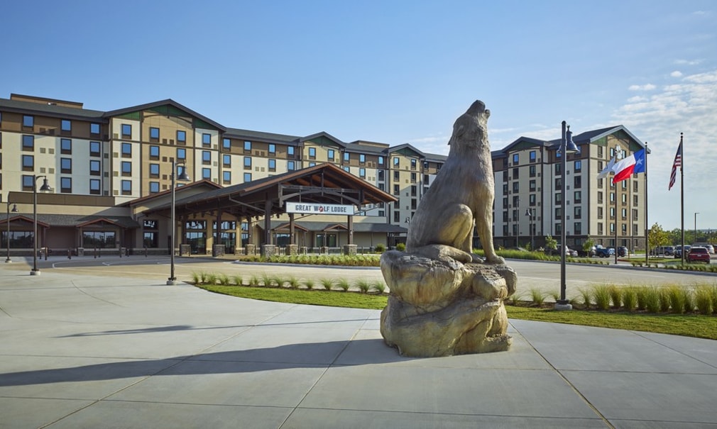 rendering of the waterpark resort in Webster TX