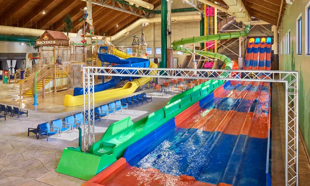 mat racer slide at waterpark in colorado