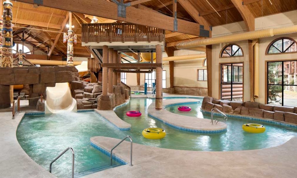 Lazy river in Wisconsin Dells