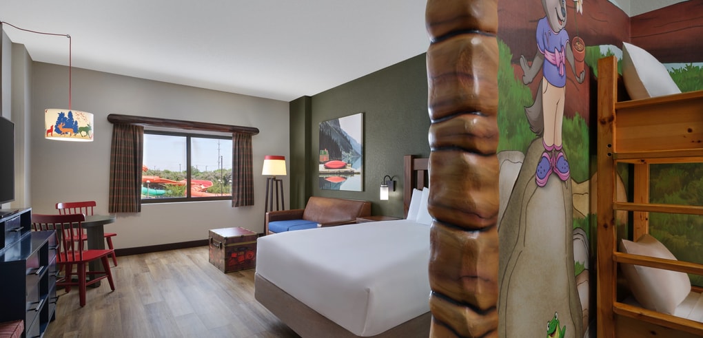 The accessible Wolf Den Suite