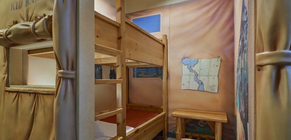 The KidKamp Suite with patio