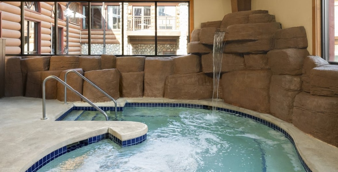 Hot tub at Great Wolf Lodge