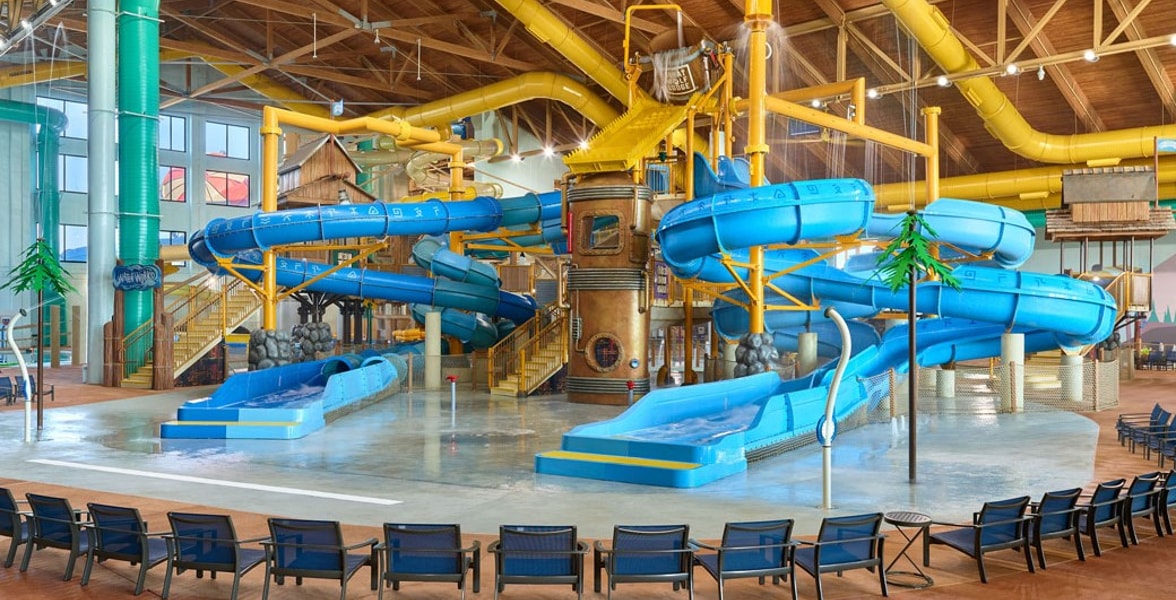 Otter Cave Waterworks at Great Wolf Lodge Naples