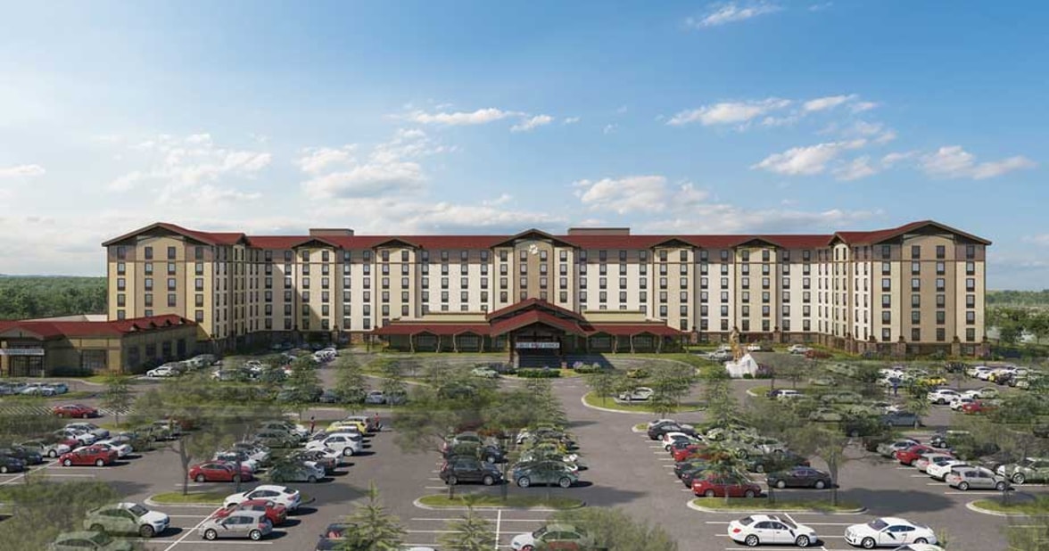 rendering of the waterpark resort in naples FL