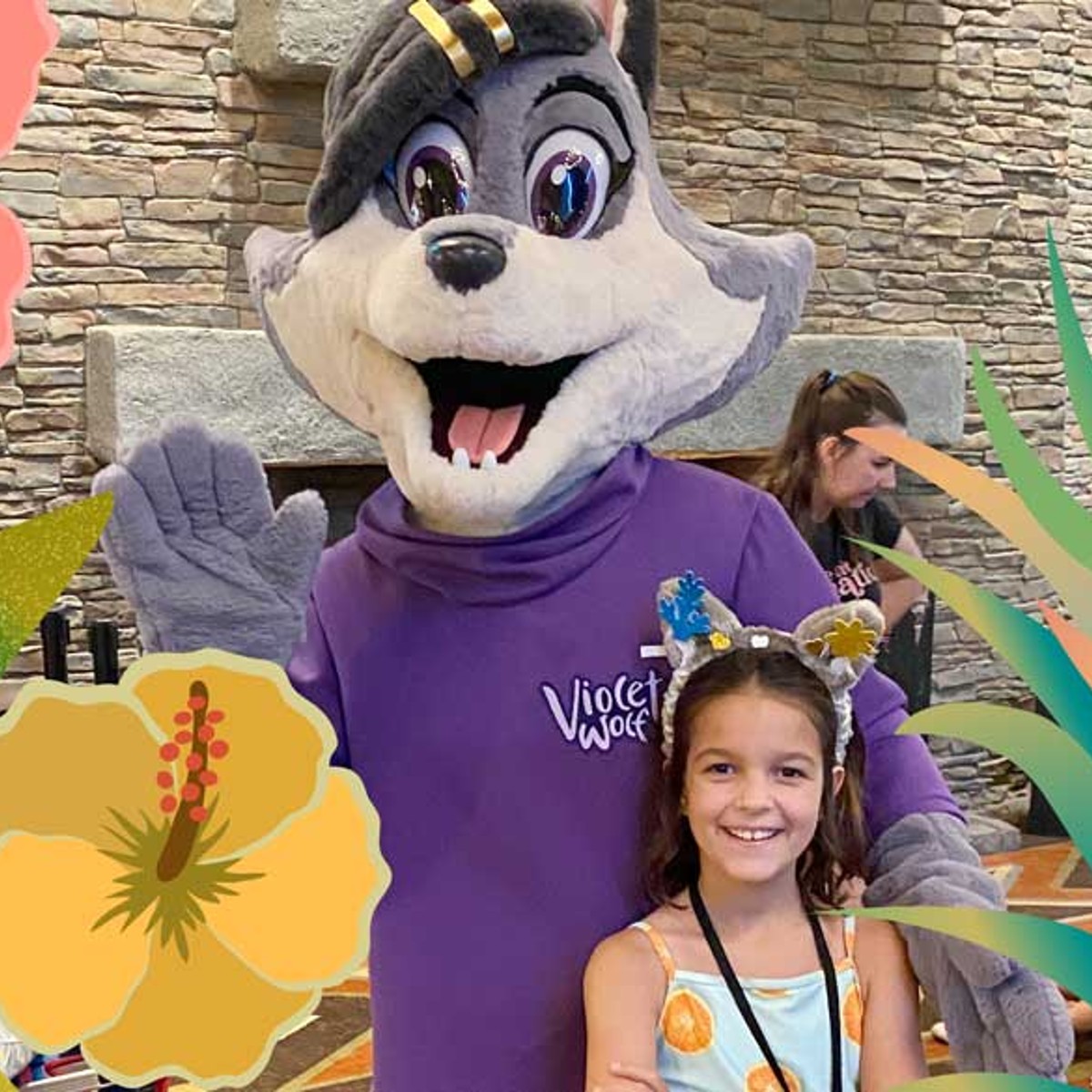 girl and Violet